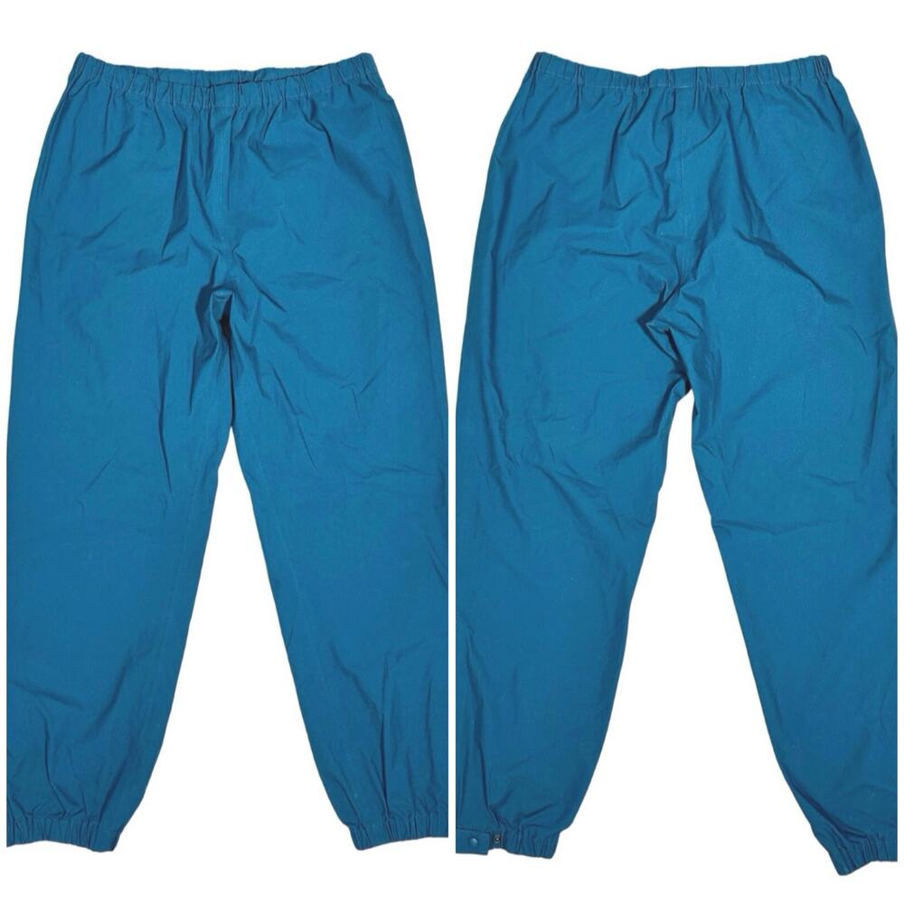 Lands’ End | Men | Teal Green Gore-Tex Lined Outdoor Pull On Pants | Size Large